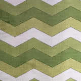 Fabiana Cut Velvet Fabric - Zigzag Chevron, Multi Colored, 55" Width (1 Yard)