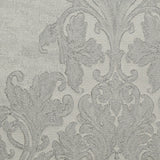 Organza Drapery Curtain 110" Damask Fairmont