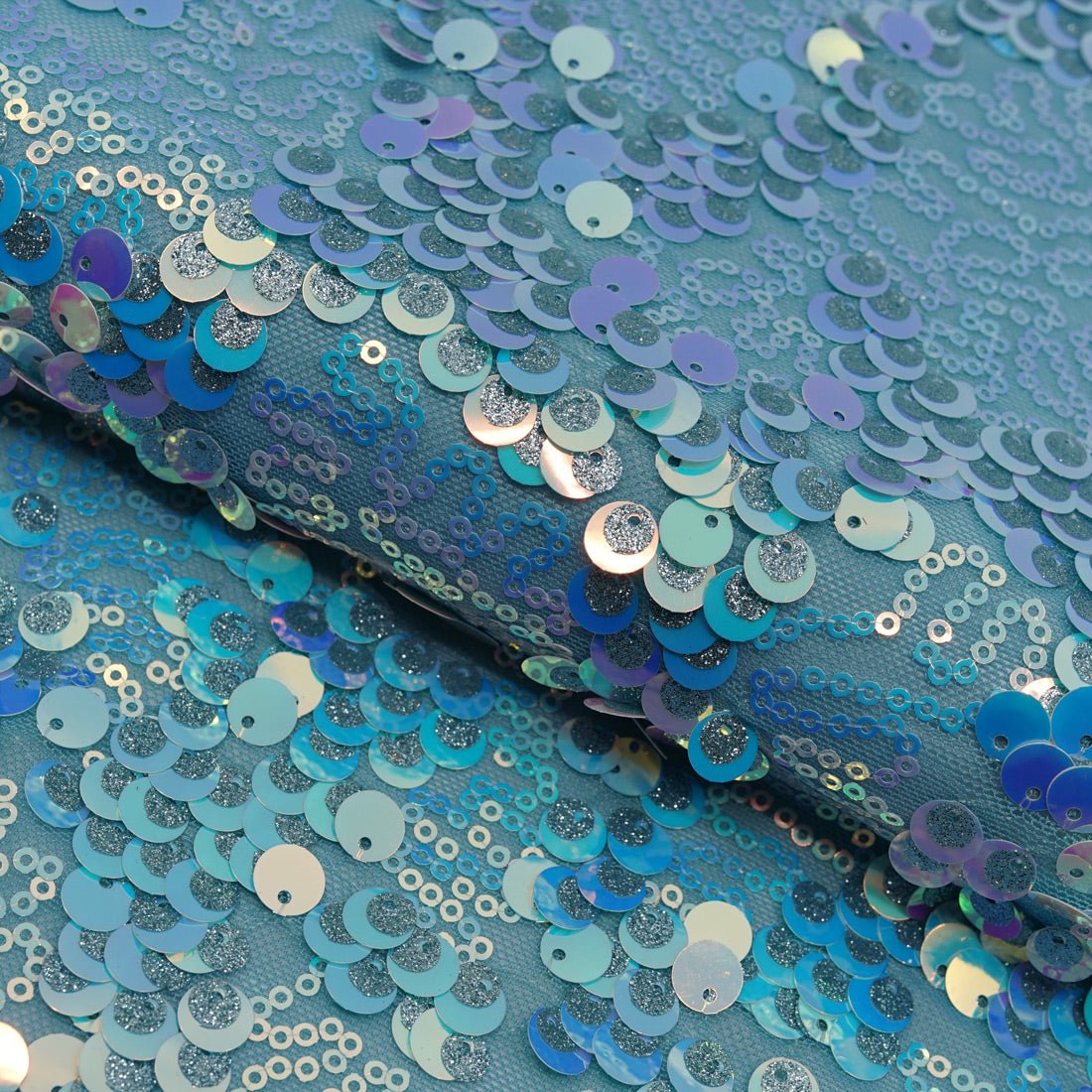 Stretch Mesh Sequin Fabric