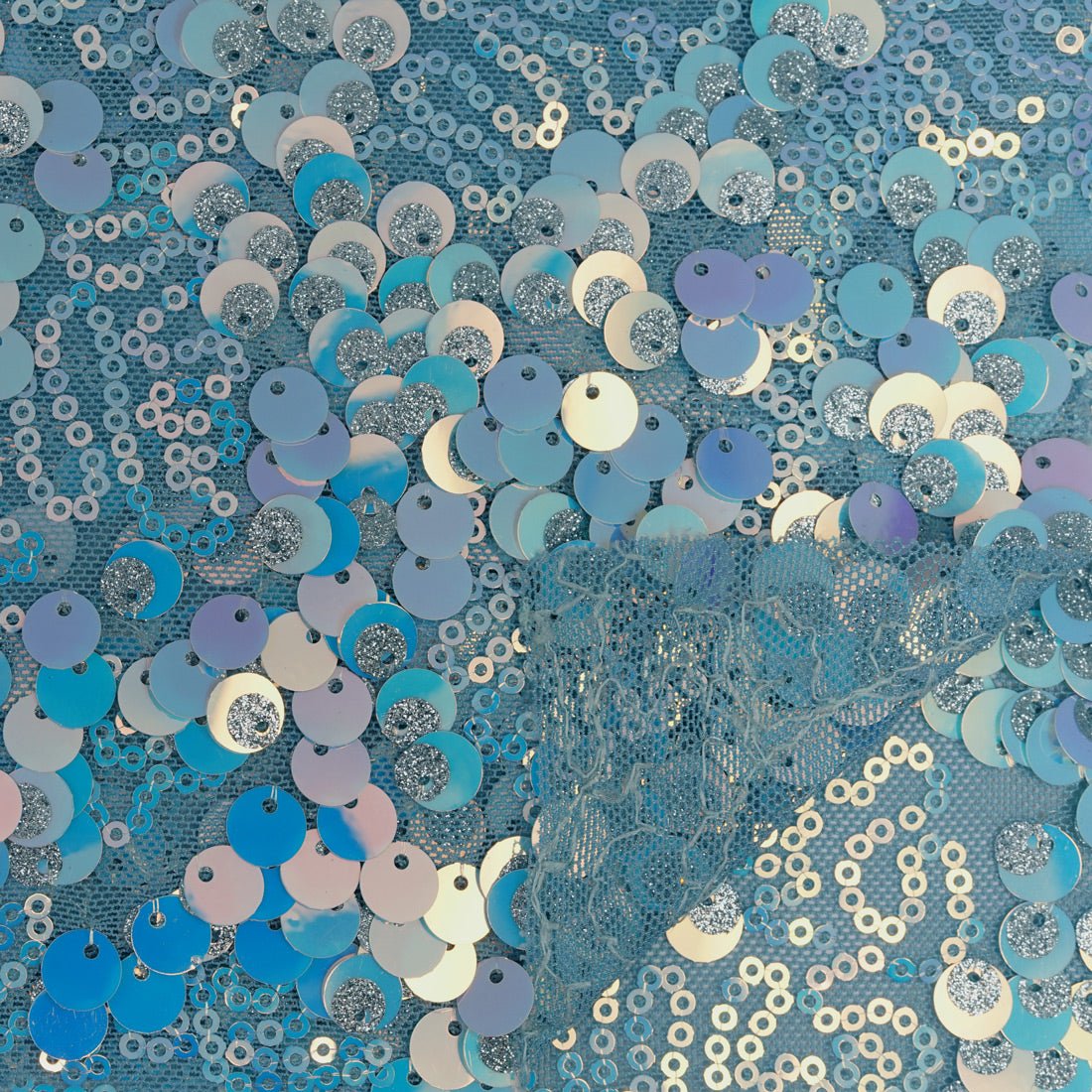 Stretch Mesh Sequin Fabric