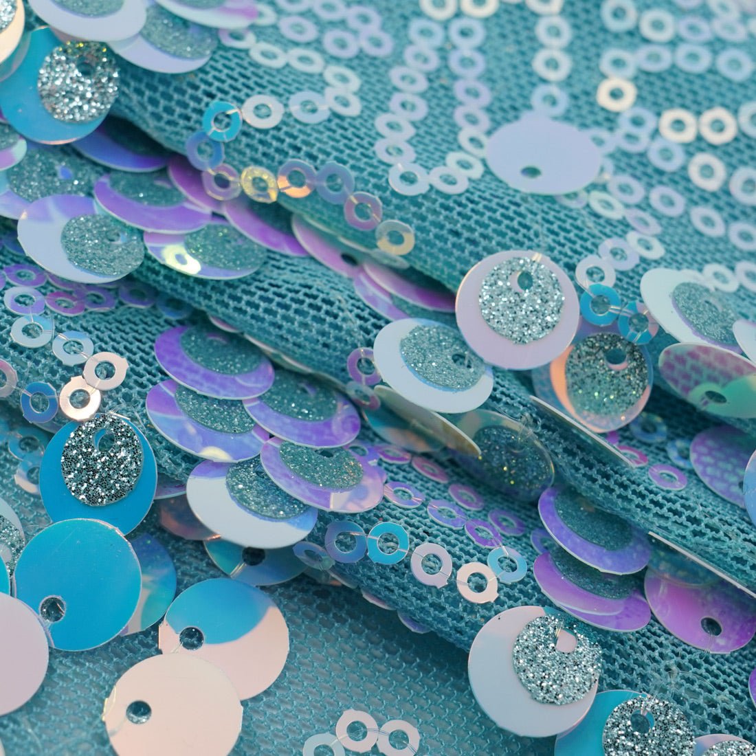 Stretch Mesh Sequin Fabric