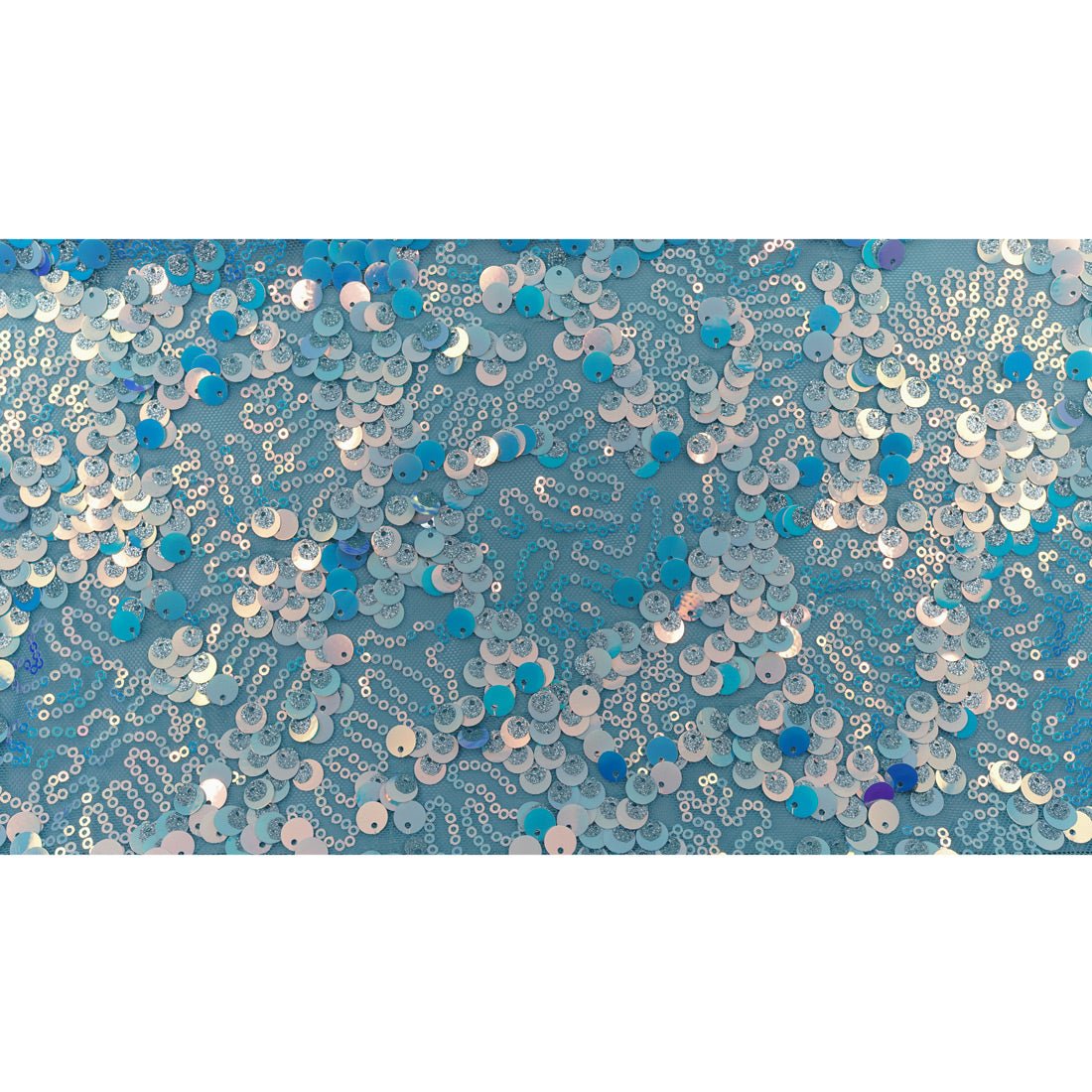 Stretch Mesh Sequin Fabric