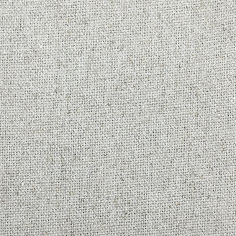 Favian Solid Linen Blend Fabric - Natural Solid, 55" Width (1 Yard)