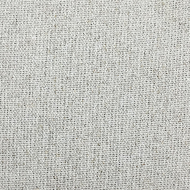 Favian Solid Linen Blend Fabric - Natural Solid, 55" Width (1 Yard)