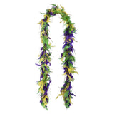 Mardi Gras Boa With Gold Tinsel (1 PC)