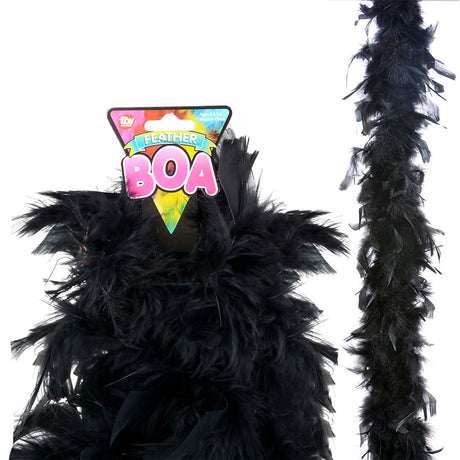 Black Boa 6 Ft (1 PC)