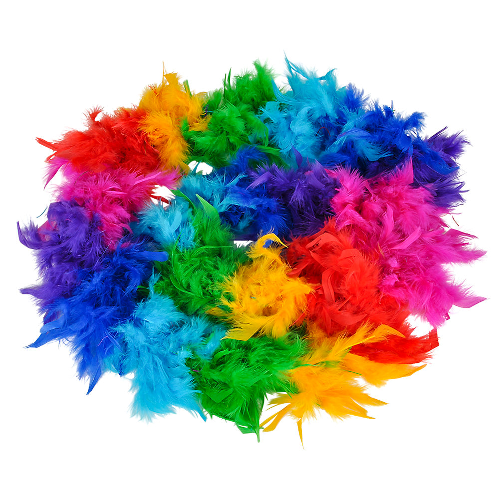 Rainbow Boa Costume Accessory (1 PC)
