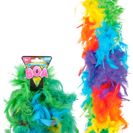 Rainbow Boa Costume Accessory (1 PC)