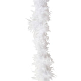 White Boa Feather Accessory 6 ft (1 PC)