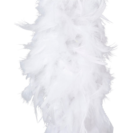 White Boa Feather Accessory 6 ft (1 PC)