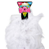 White Boa Feather Accessory 6 ft (1 PC)