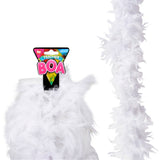 White Boa Feather Accessory 6 ft (1 PC)