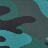 Classic Green Camouflauge Cotton Blend