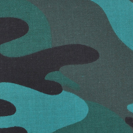 Classic Green Camouflauge Cotton Blend