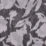 Black & White Floral Cotton Voile