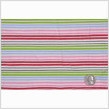 Multicolored Striped Cotton Stretch Seersucker