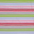 Multicolored Striped Cotton Stretch Seersucker