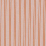 Clay/Off-White Striped Shirting