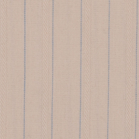 Cream/Chalk Blue Striped Shirting