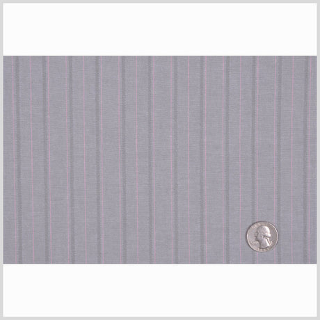 Grayhound/Chalk Blue Striped Shirting