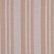 Italian Oatmeal and Tan Striped Cotton Suiting