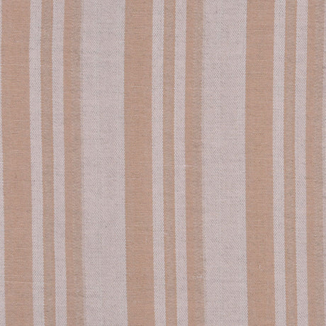 Italian Oatmeal and Tan Striped Cotton Suiting