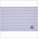 Pale Blue Pencil Striped Cotton Shirting