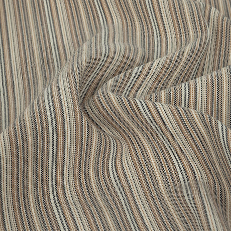 Blended Beige Striped Suiting