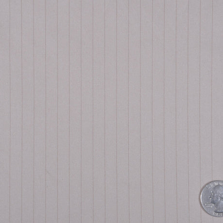 Beige/Brown Pin Striped Stretch Cotton Suiting