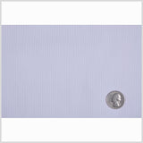 White Sheer Striped Cotton Shirting