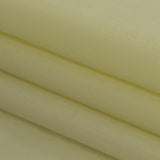 Pale Buttercup Cotton and Polyester Poplin
