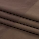 Taupe Double Faced Stretch Polyester Sateen and Twill