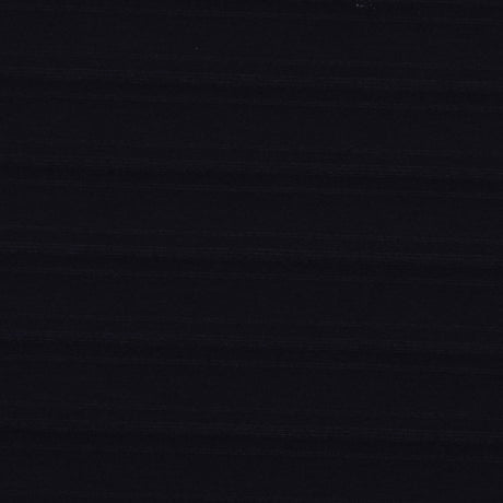 Italian Black Striped Stretch Cotton and Polyester Woven