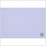 Italian White Striped Cotton-Lycra