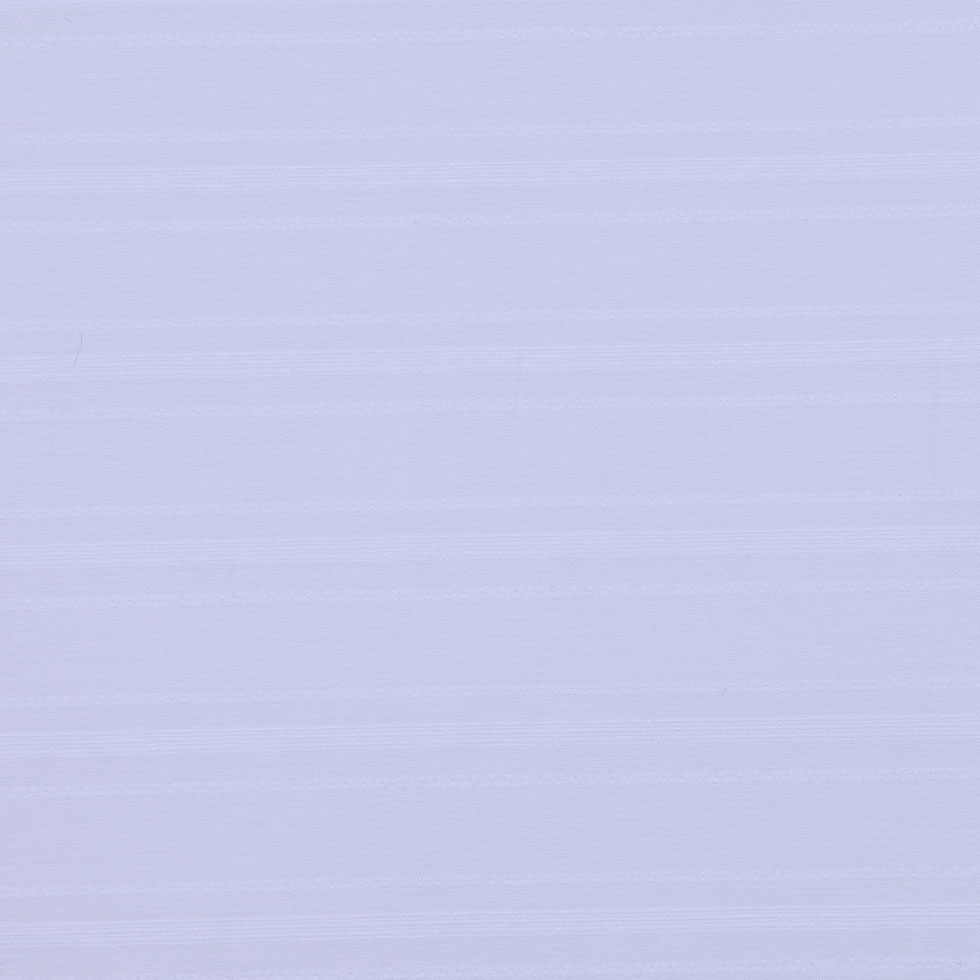 Italian White Striped Cotton-Lycra