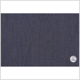Italian Dark Gray Striped Cotton Suiting