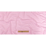 Baby Pink Tonal Stripes Cotton and Rayon Jersey