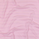 Baby Pink Tonal Stripes Cotton and Rayon Jersey