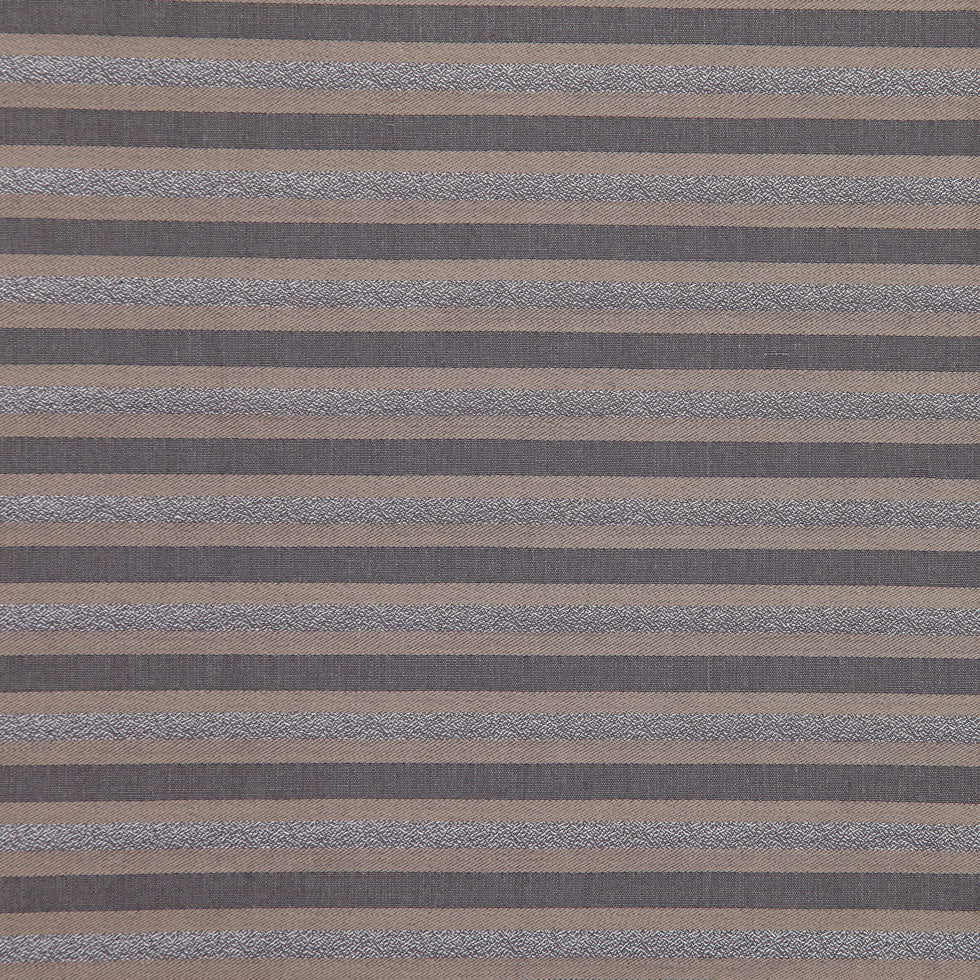 Beige/Gray Striped Shirting