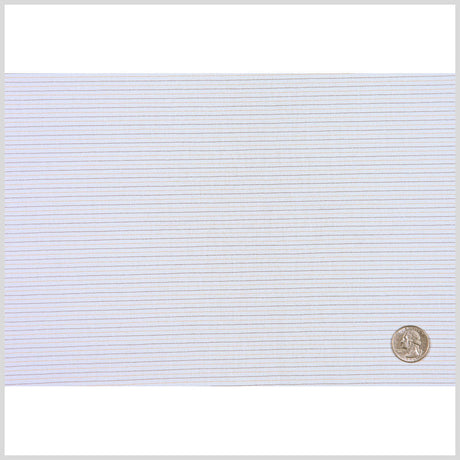 Duck Egg Striped Woven