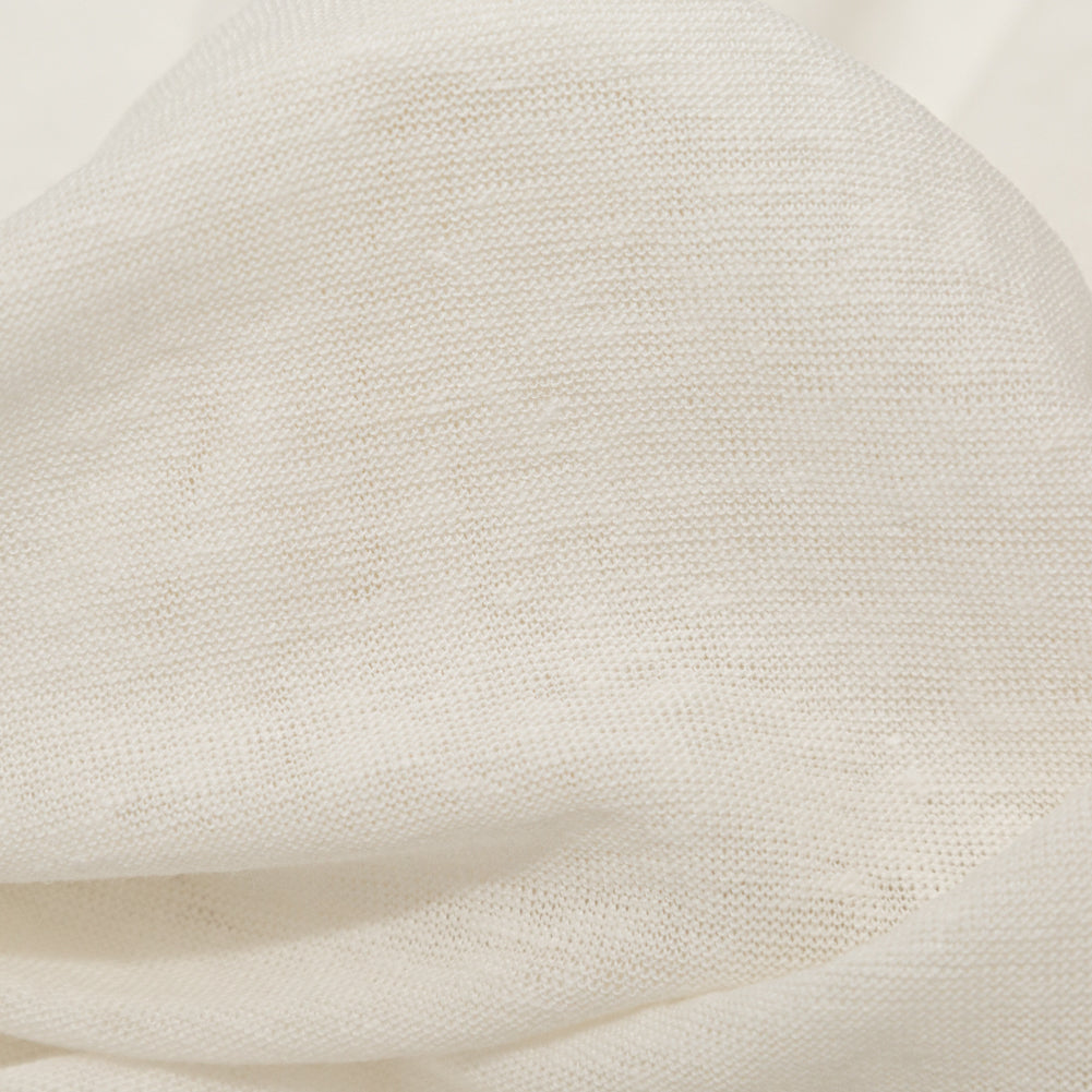 Heathered Tofu Linen Jersey