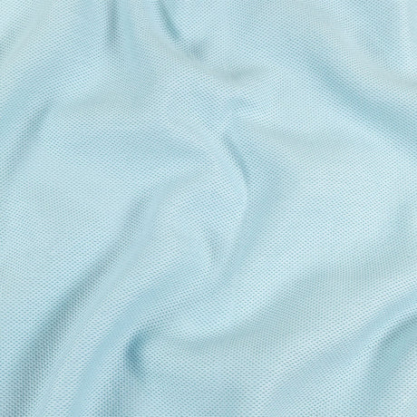 Baby Blue Tactile Diamonds Cotton and Polyester Woven
