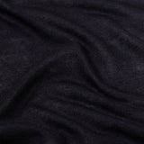Midnight Navy Cotton and Rayon Jersey