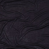 Midnight Navy Cotton and Rayon Jersey