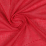 Ski Patrol Red Cotton Voile