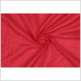 Ski Patrol Red Cotton Voile
