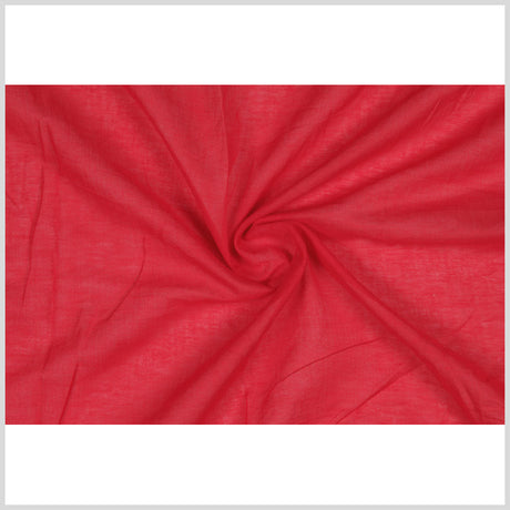 Ski Patrol Red Cotton Voile