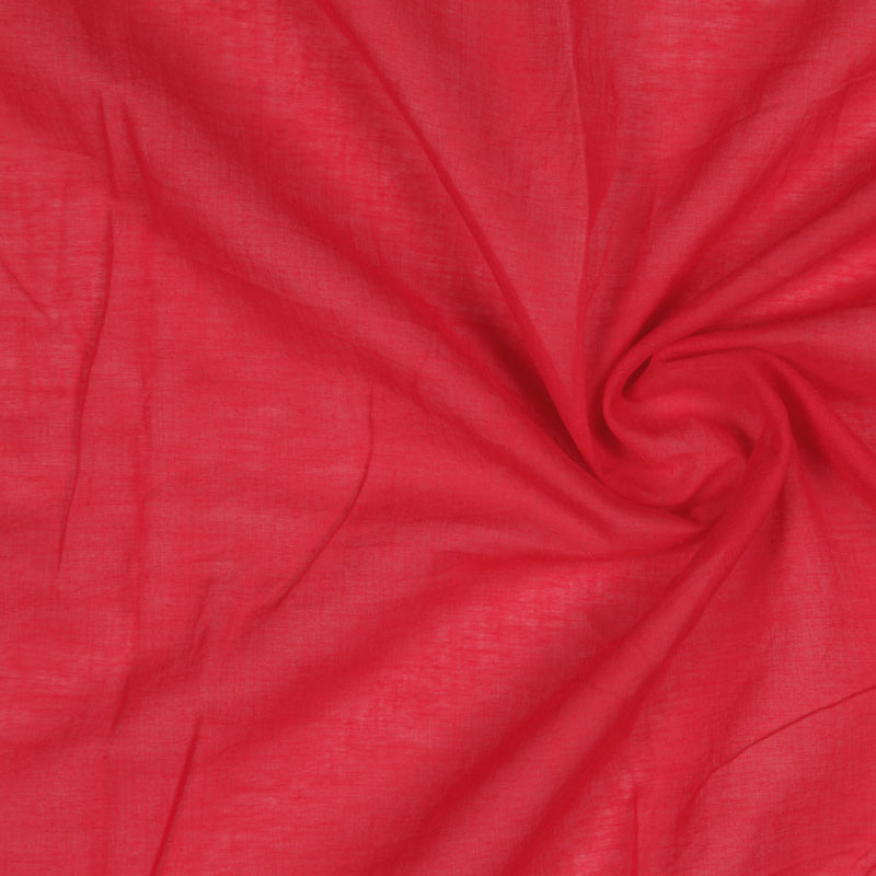 Ski Patrol Red Cotton Voile