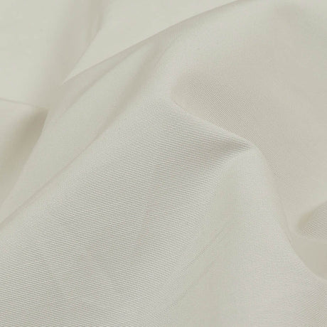 White Asparagus Cotton and Polyester Faille