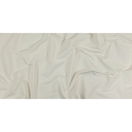 White Asparagus Cotton and Polyester Faille